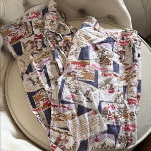 J. crew ski Print Pajama Pants